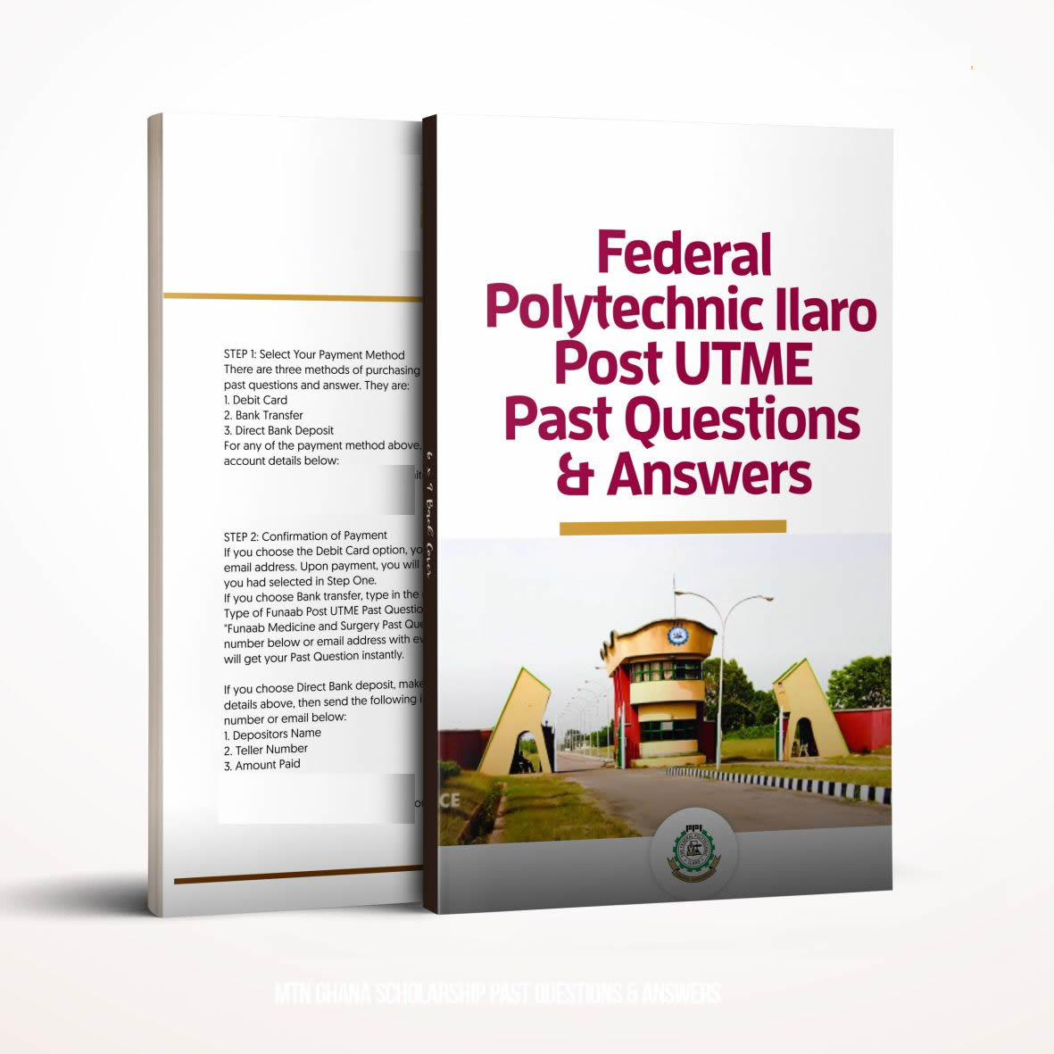 FED POLY ILARO Post UTME past questions and answers